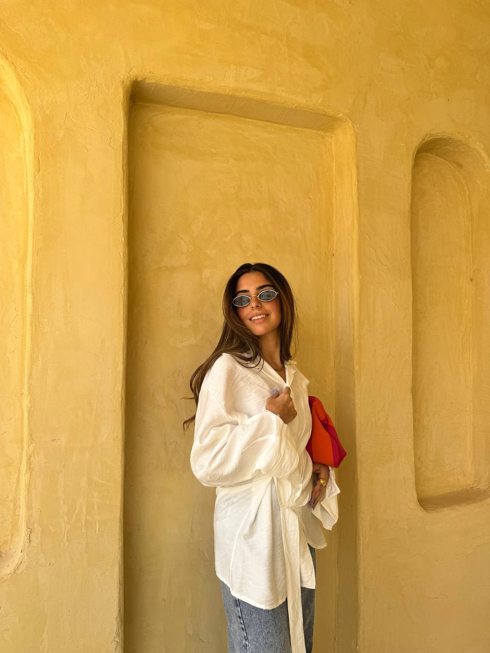 AISHA SHIRT White