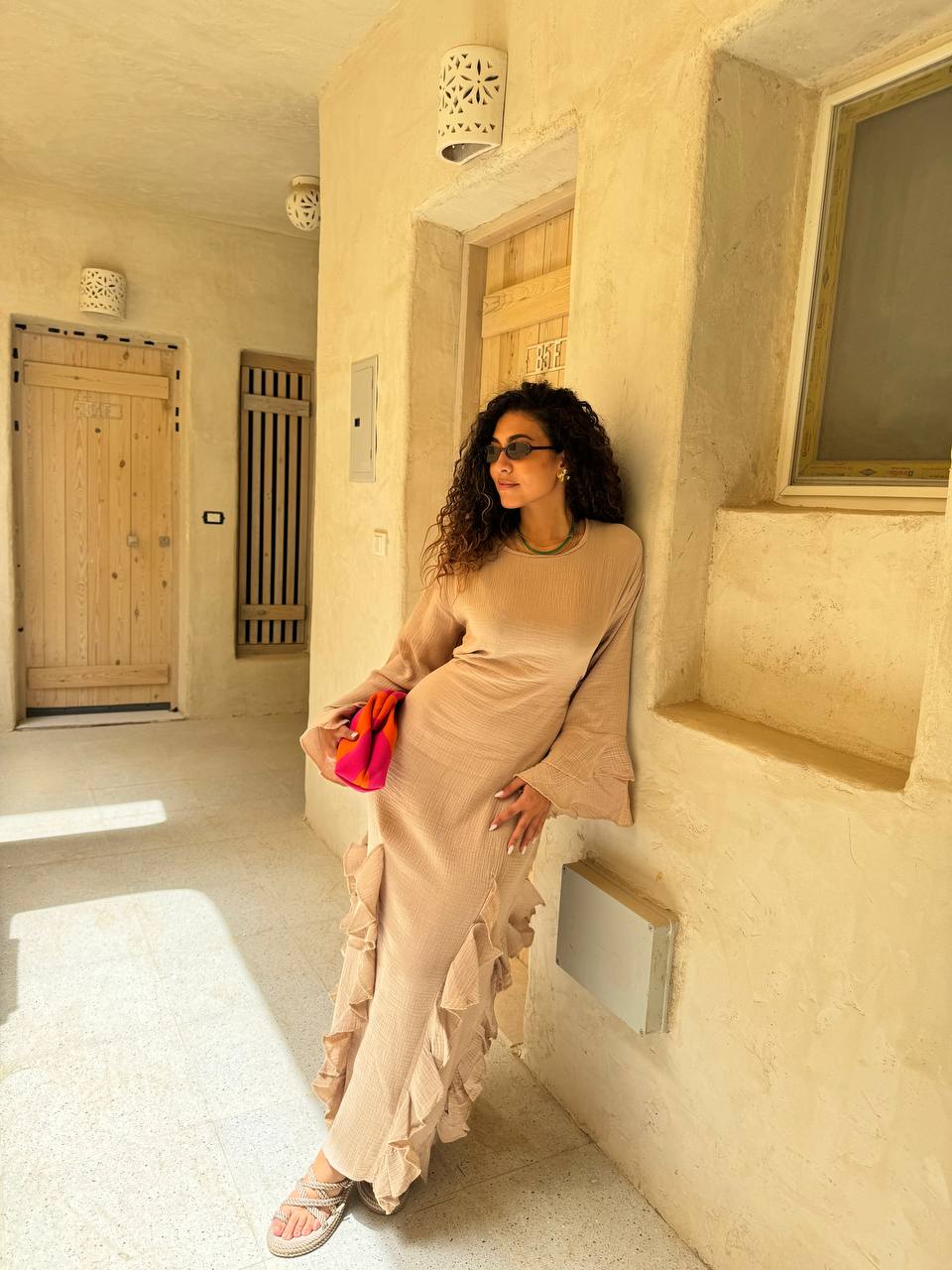 ASLA DRESS Beige