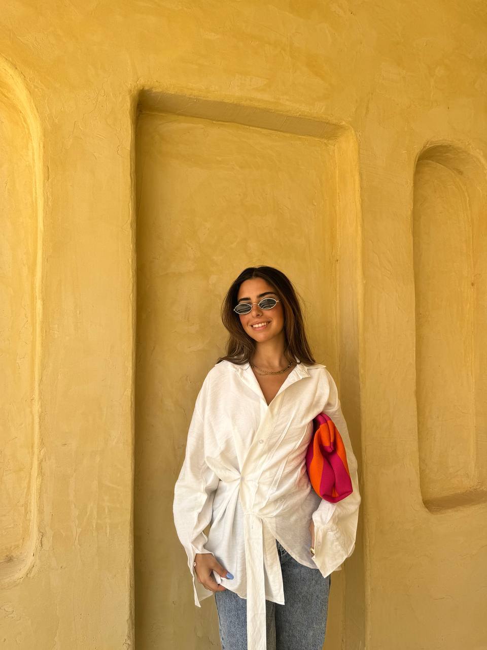 AISHA SHIRT White