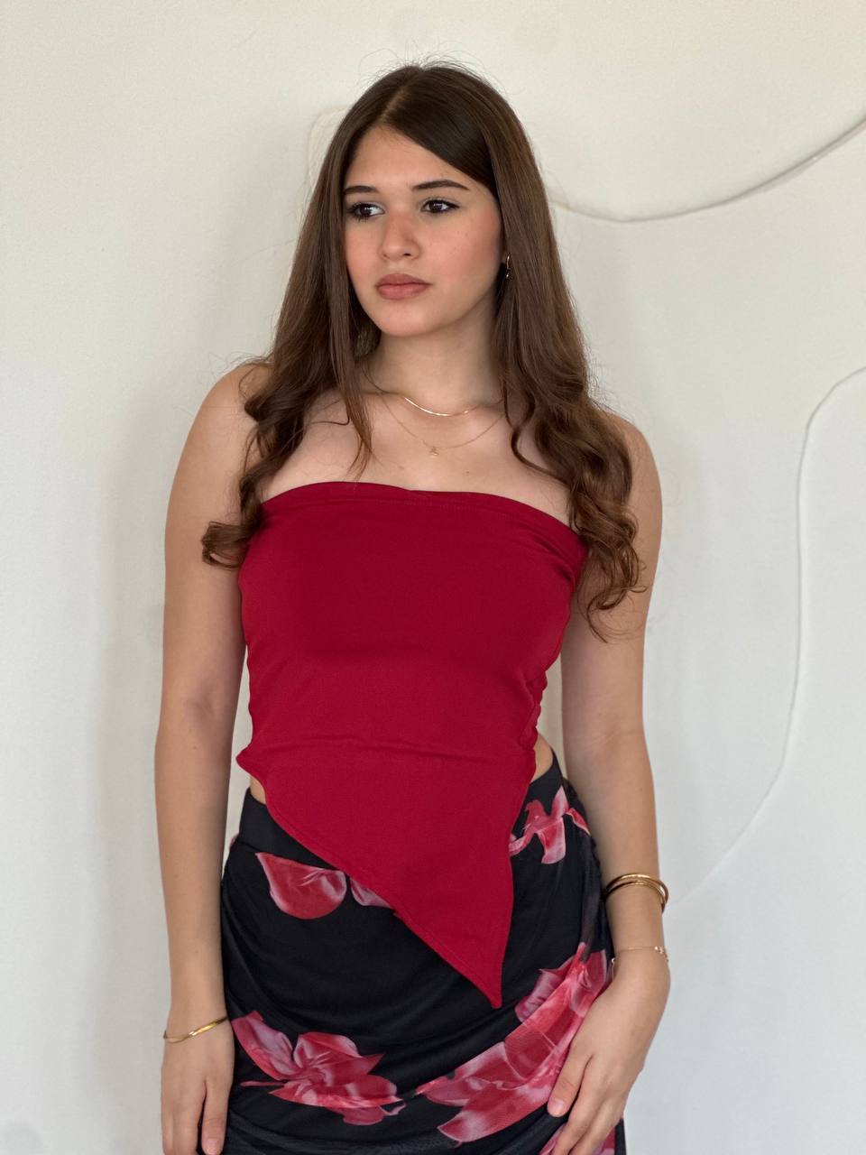 V LOW TOP RED
