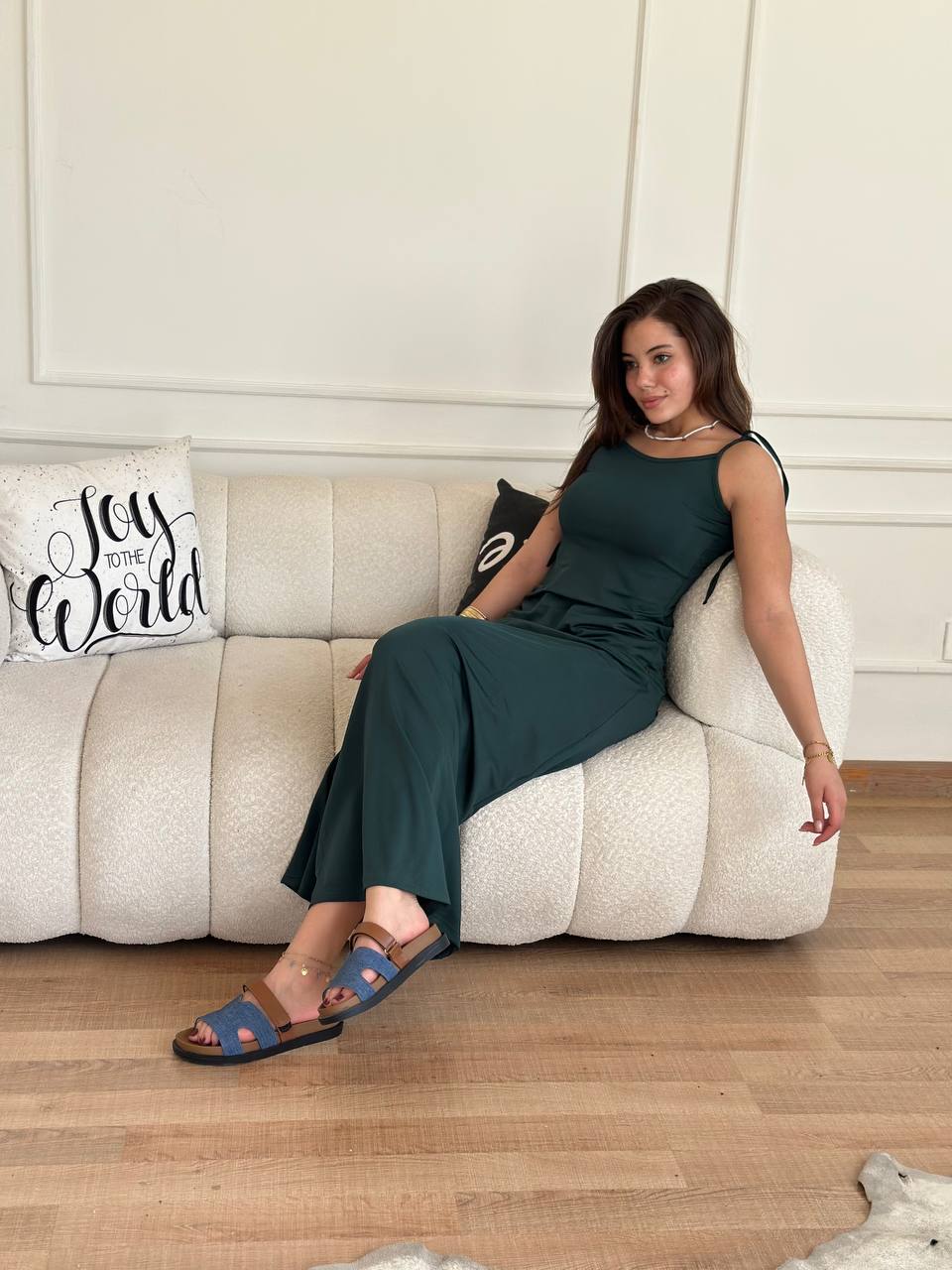 MAXI DRESS GREEN