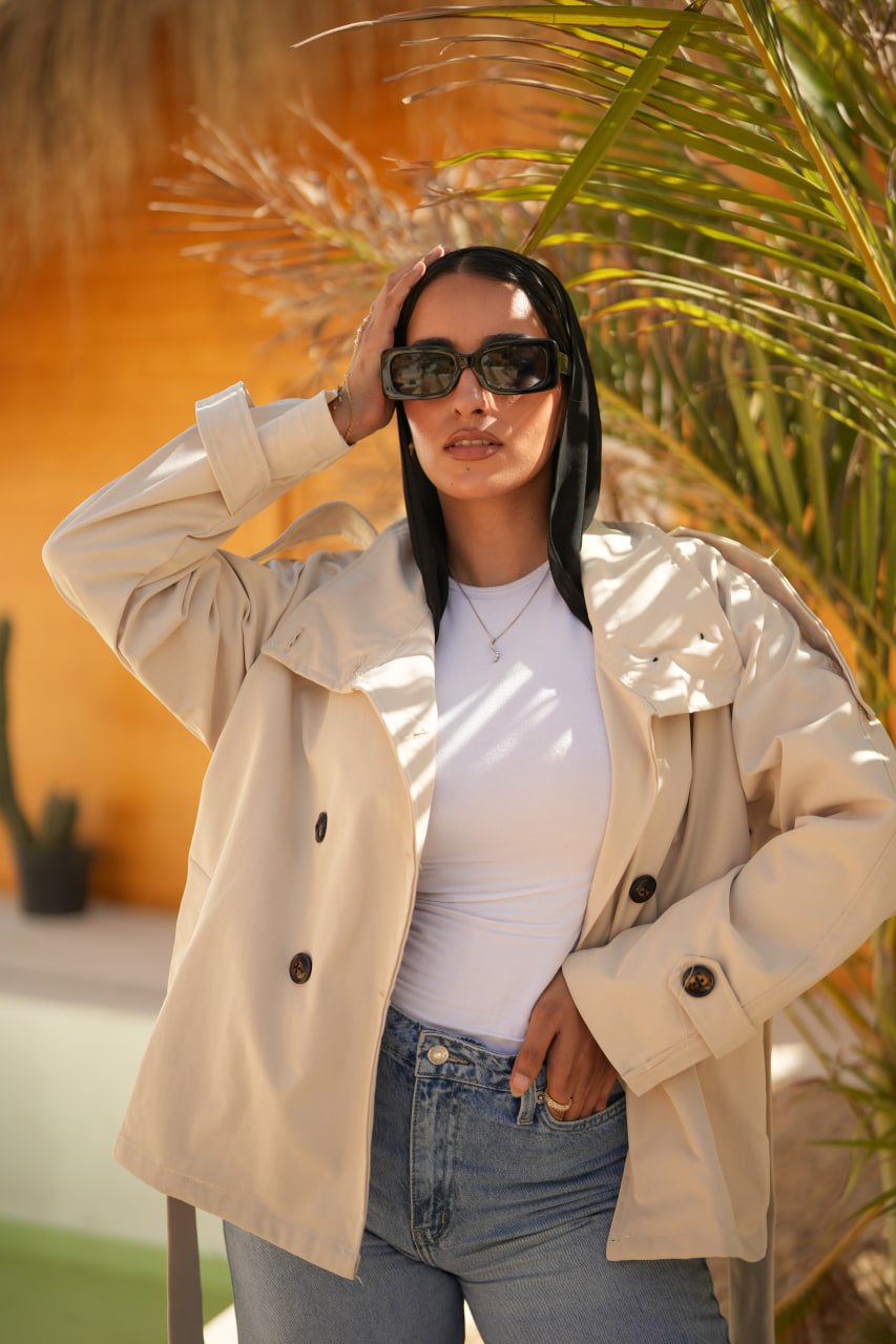 BELTED JACKET