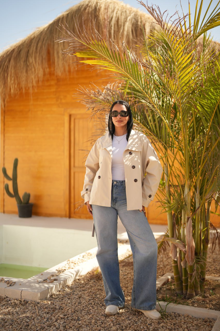 BELTED JACKET