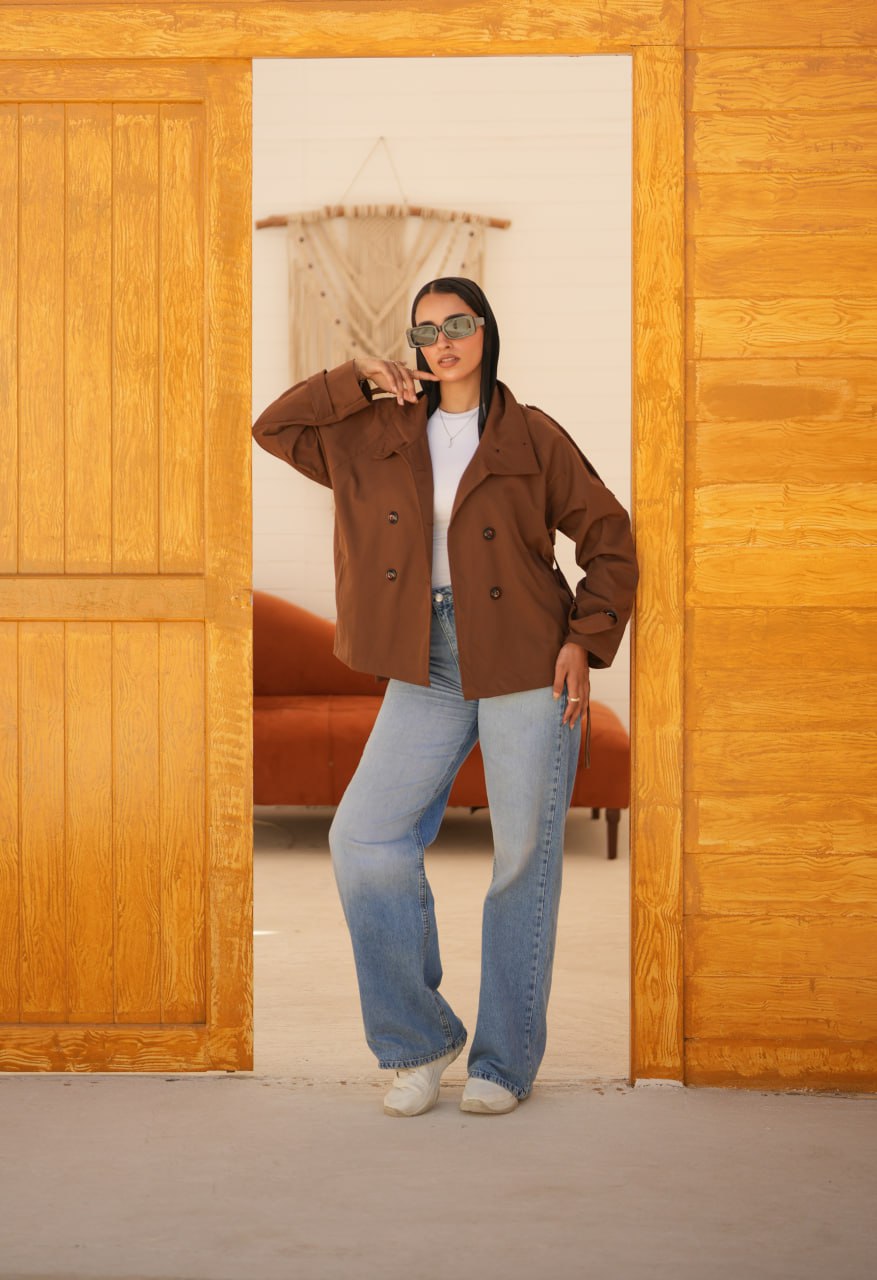 BELTED JACKET