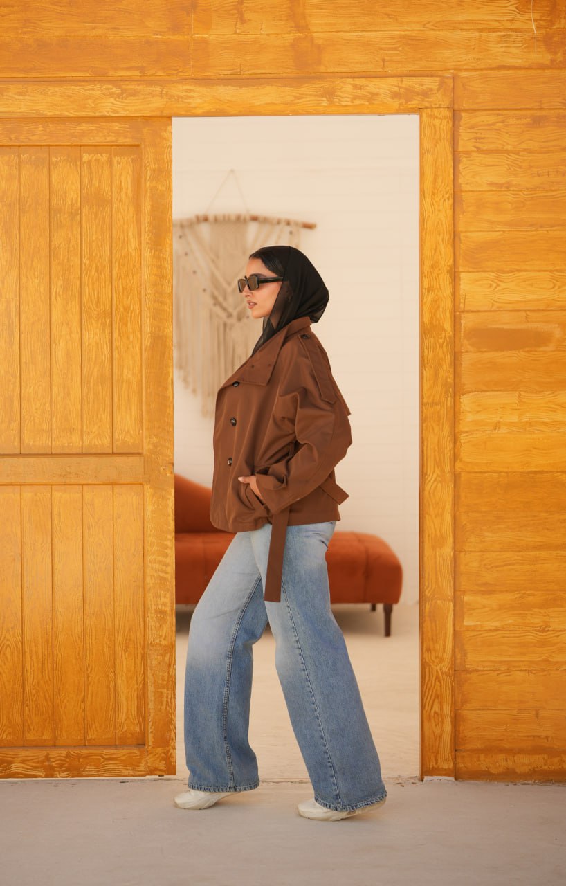 BELTED JACKET
