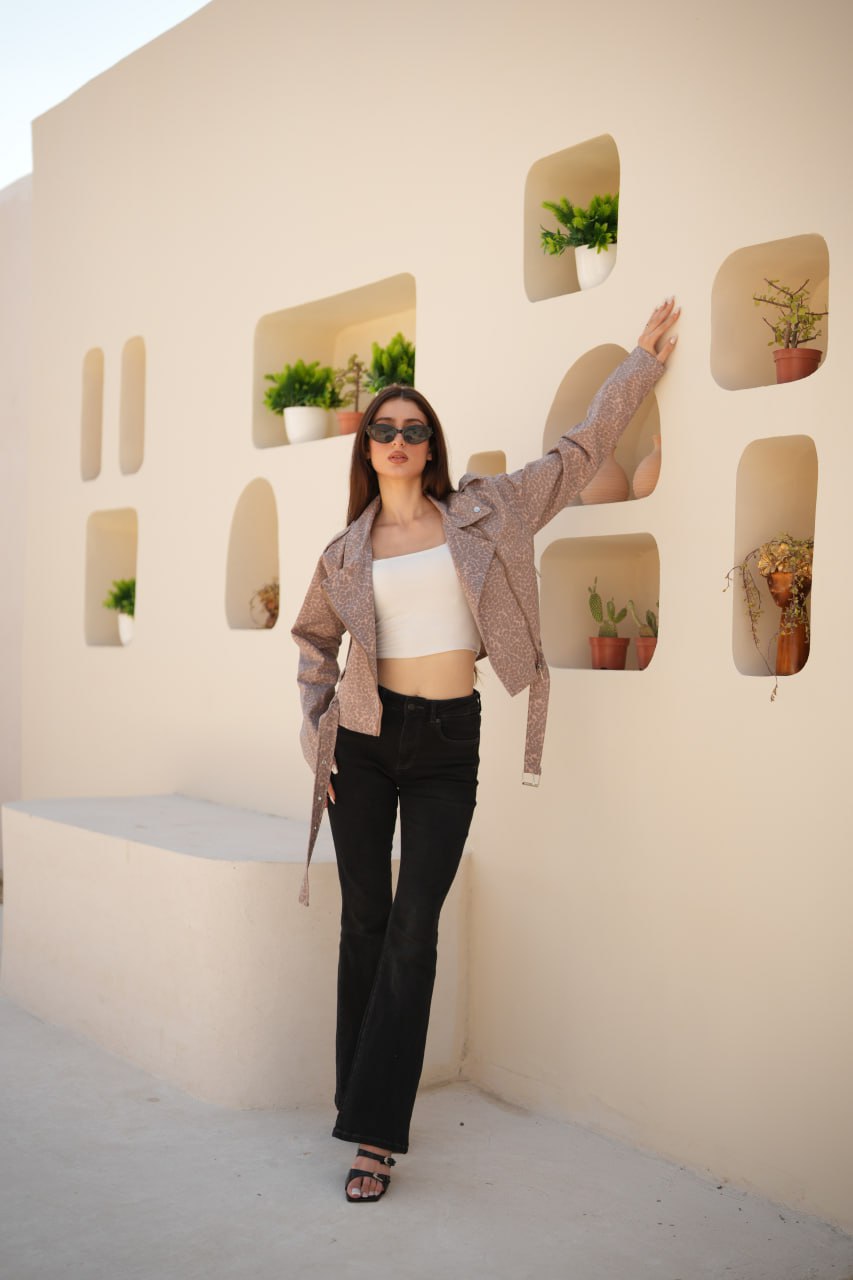 CROPPED TIGER JACKET