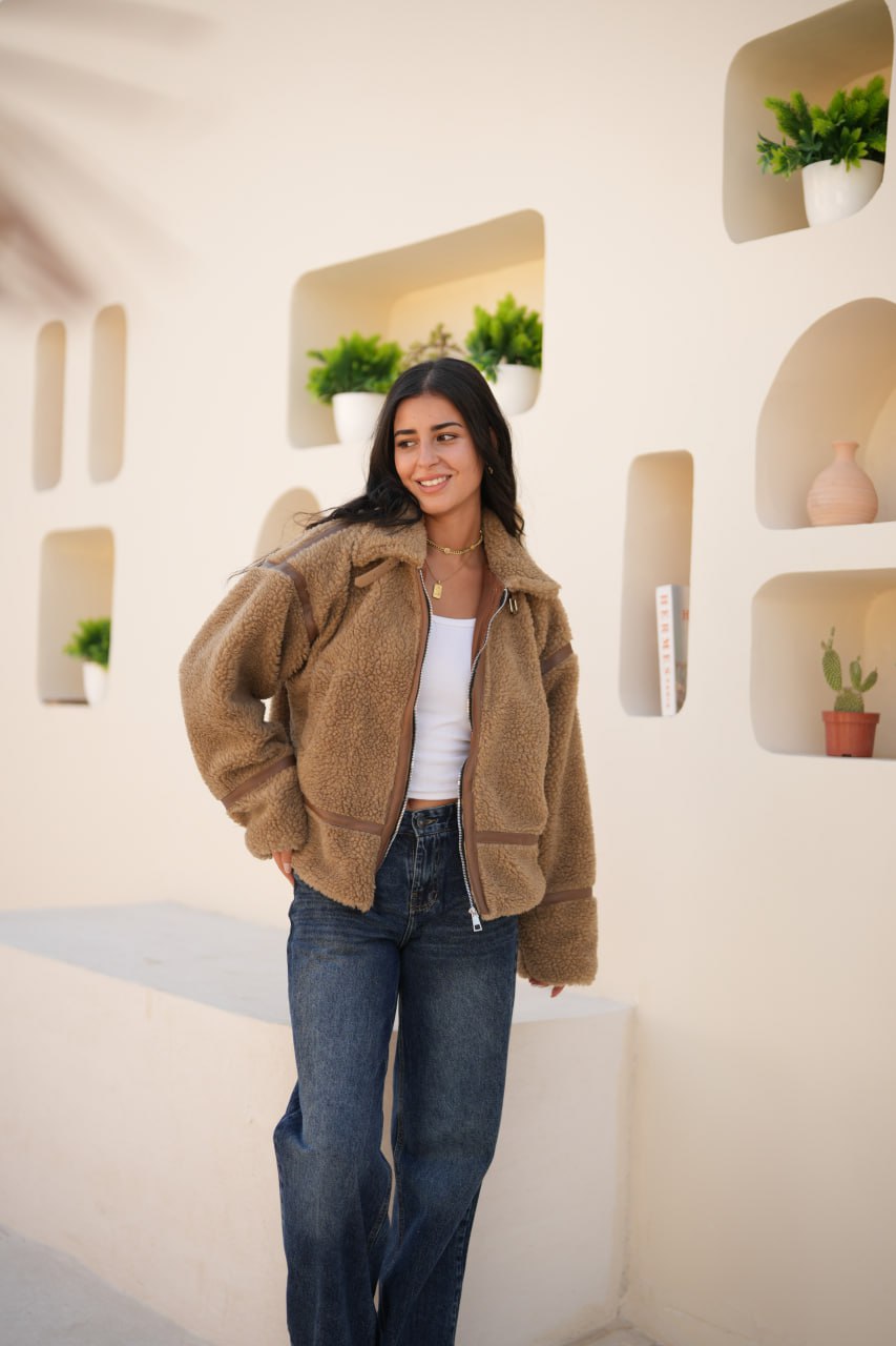 TEDDY AVIATOR JACKET-