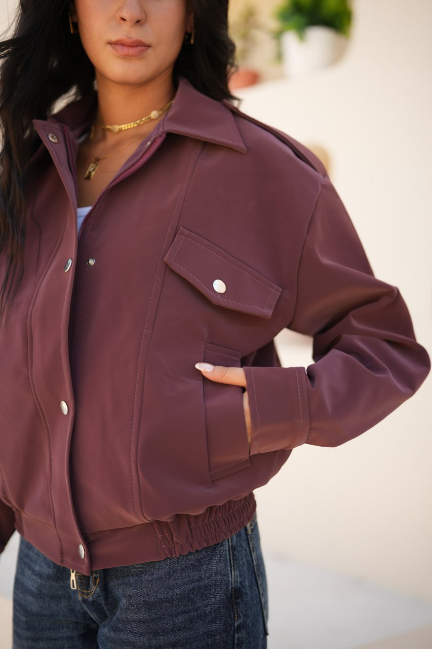 SUEDE BOMBER JACKET