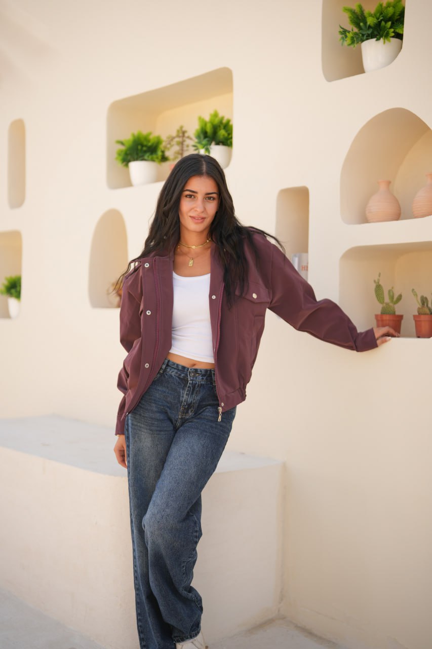 SUEDE BOMBER JACKET
