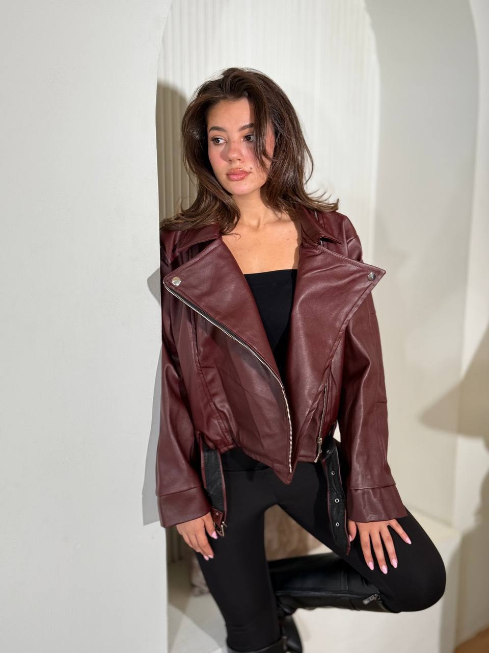 MEM LEATHER JACKET