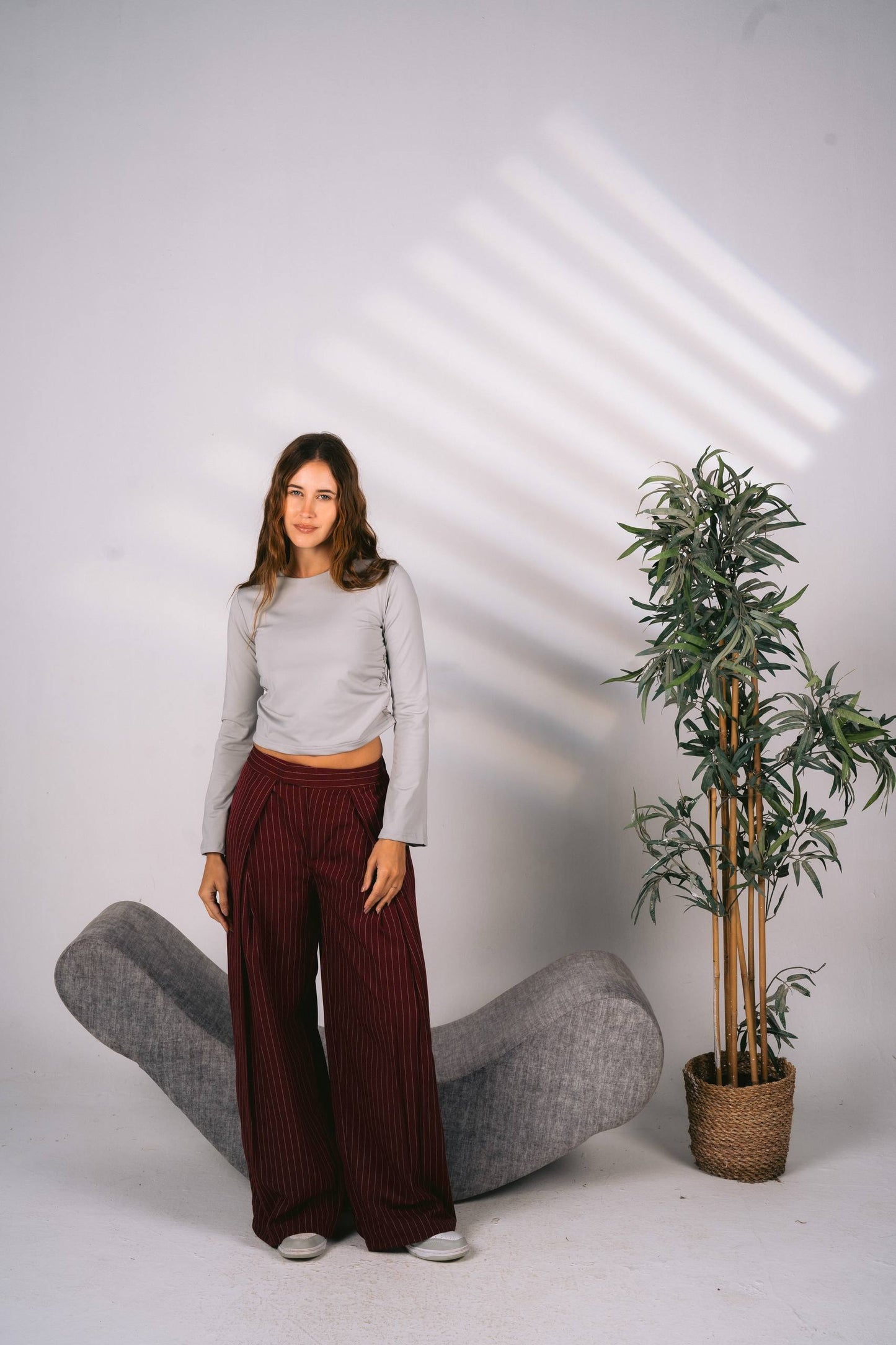 STRIPED PANTS 676