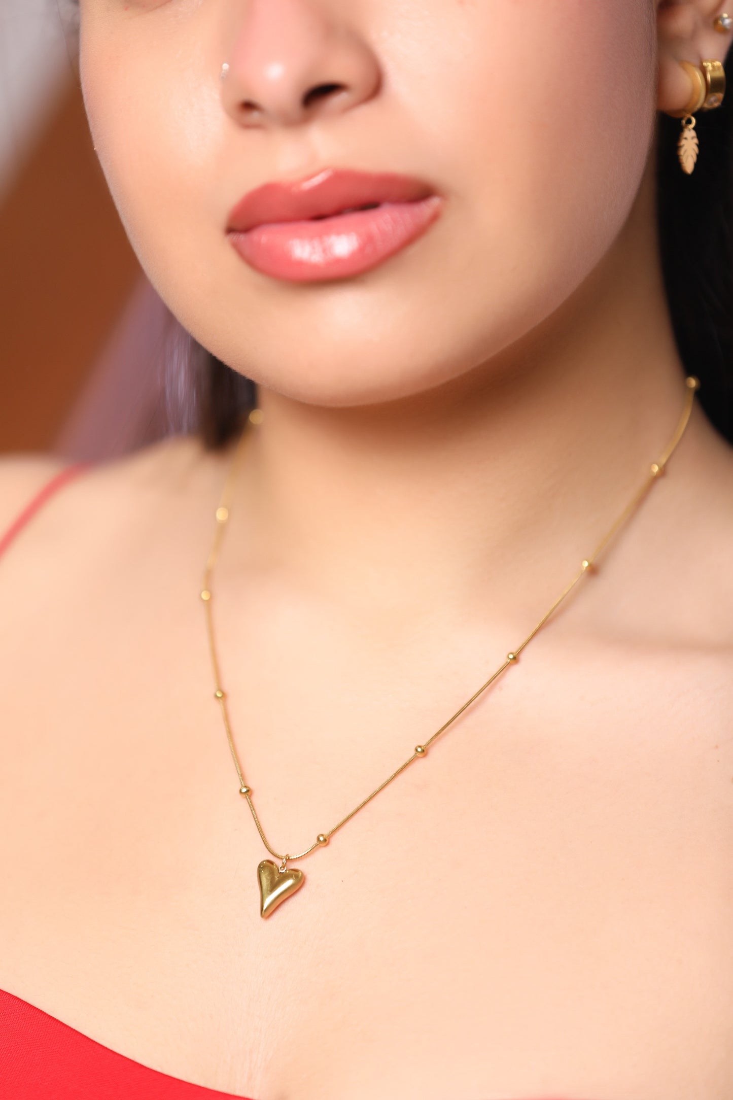 Gold Heart Necklace