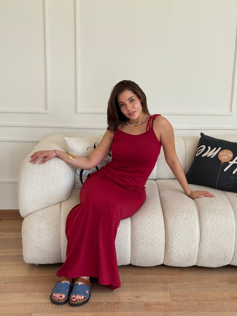 MAXI DRESS RED