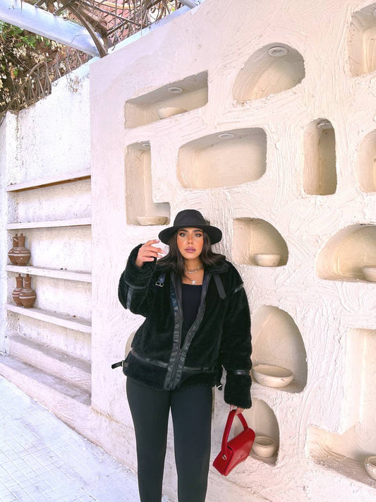 TEDDY AVIATOR JACKET