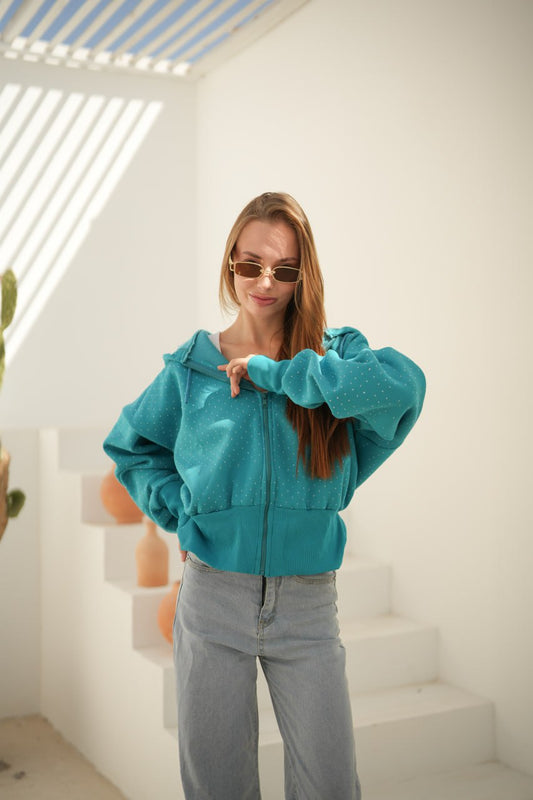 SHINY HOODIE