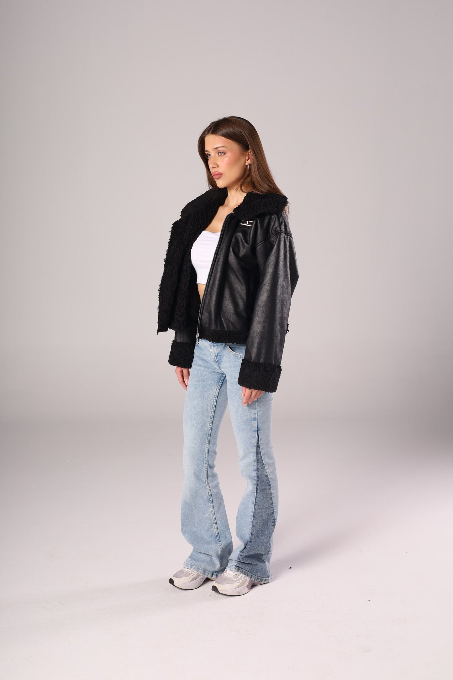 AVIATOR LEATHER JACKET