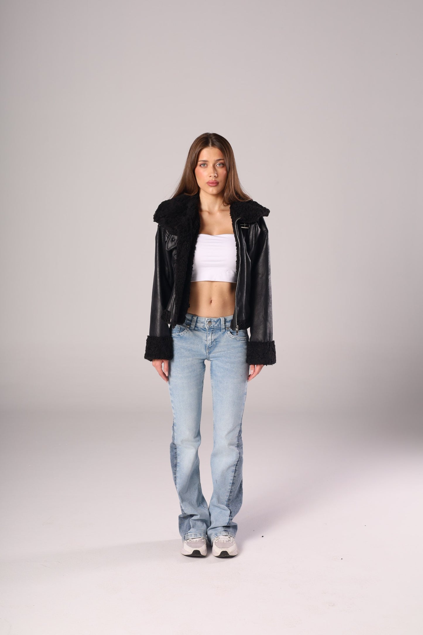 AVIATOR LEATHER JACKET