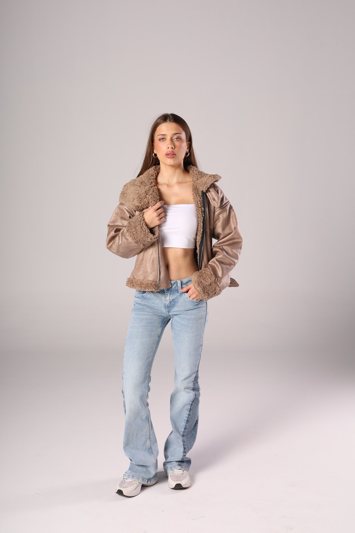 AVIATOR LEATHER JACKET