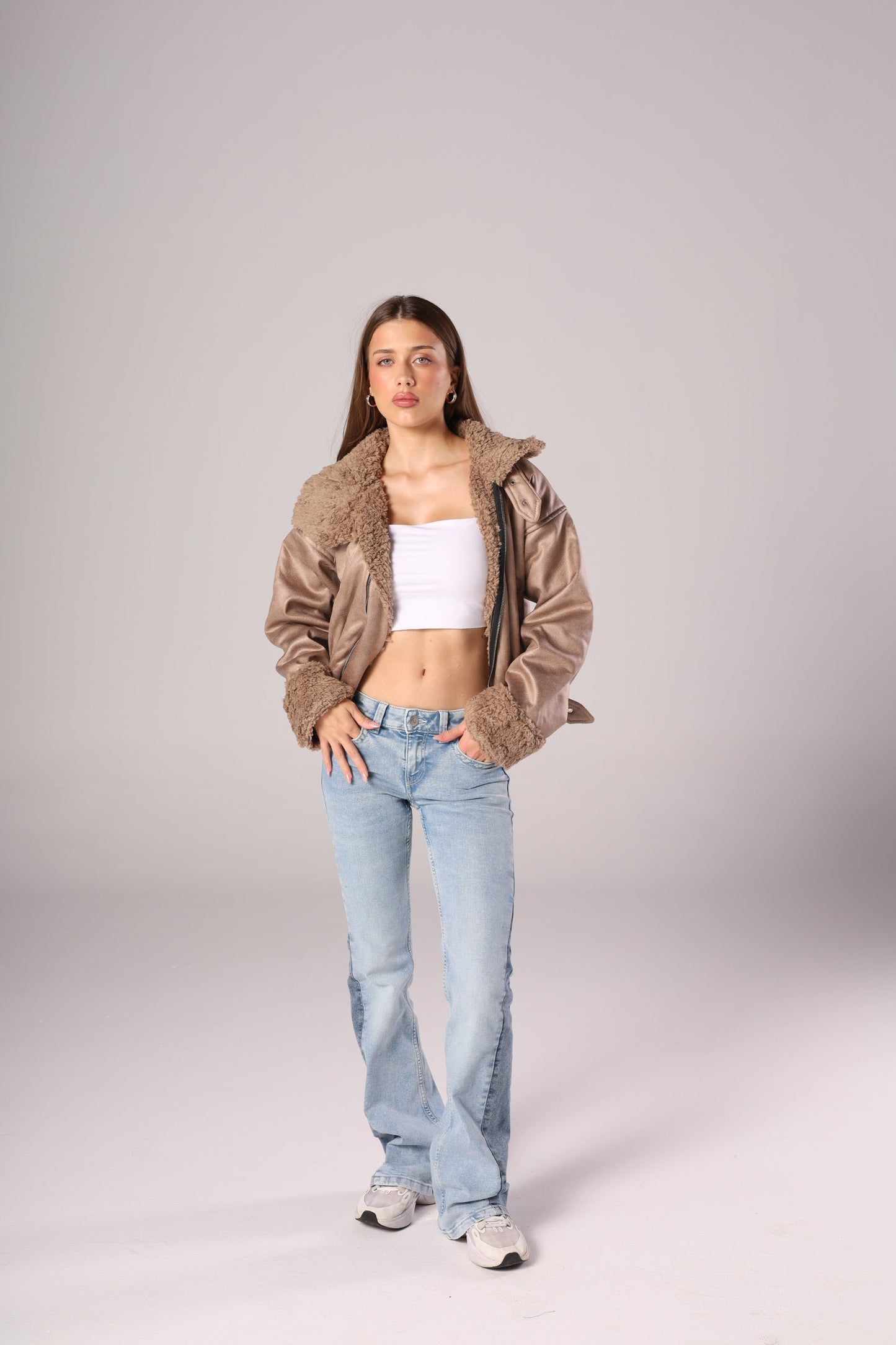 AVIATOR LEATHER JACKET