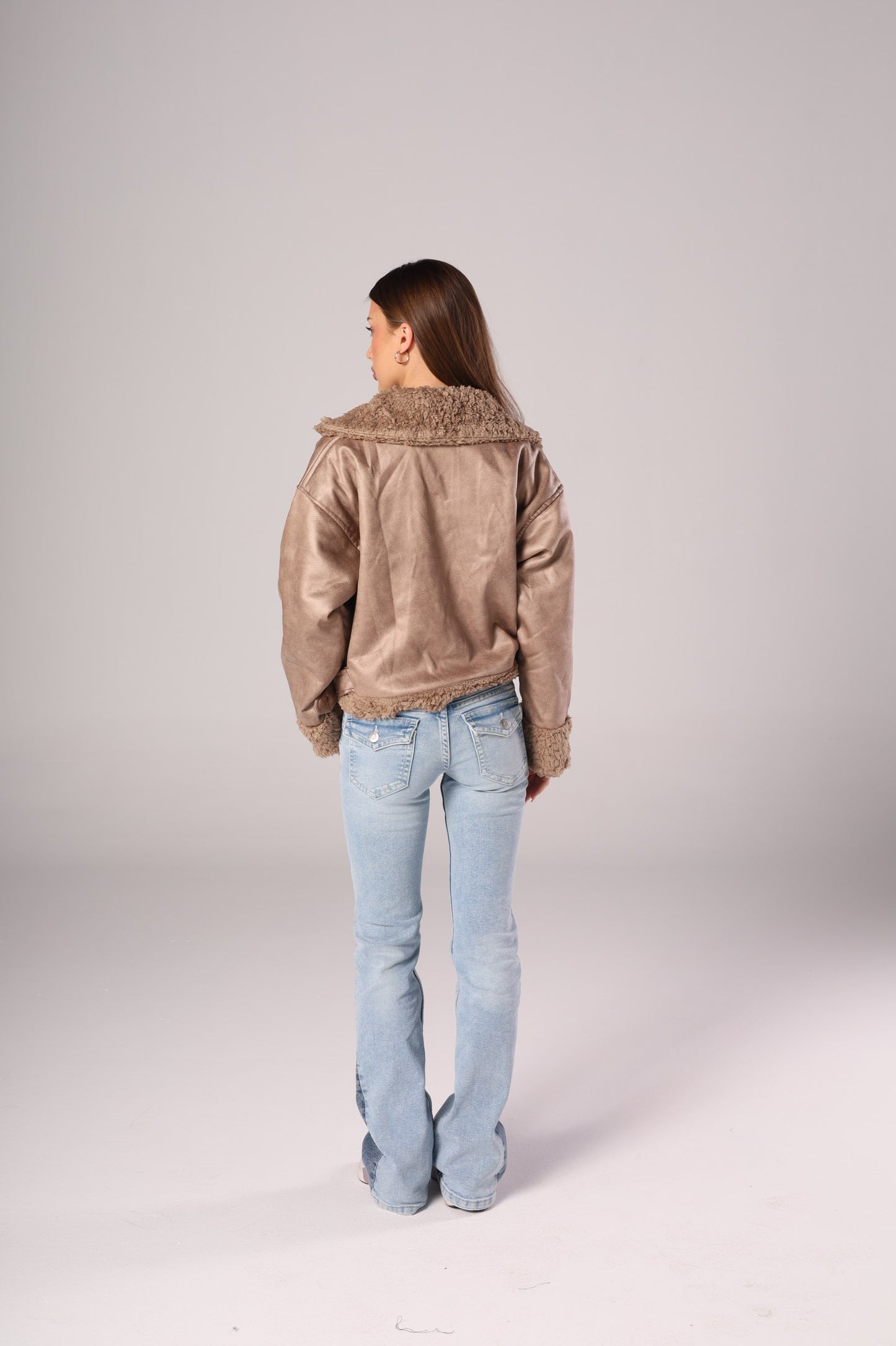 AVIATOR LEATHER JACKET