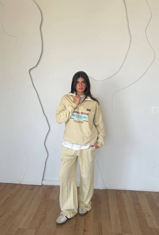 HALF ZIP 2 PIECE SET