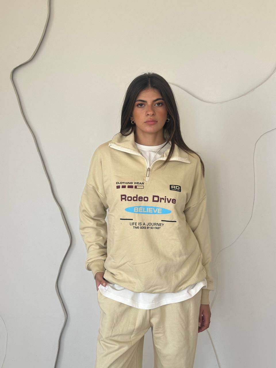 HALF ZIP 2 PIECE SET