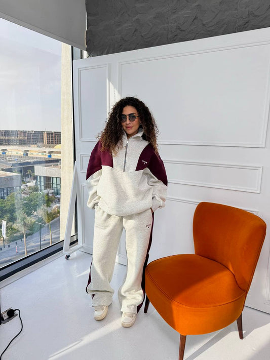 HALF ZIP 2 PIECE SET