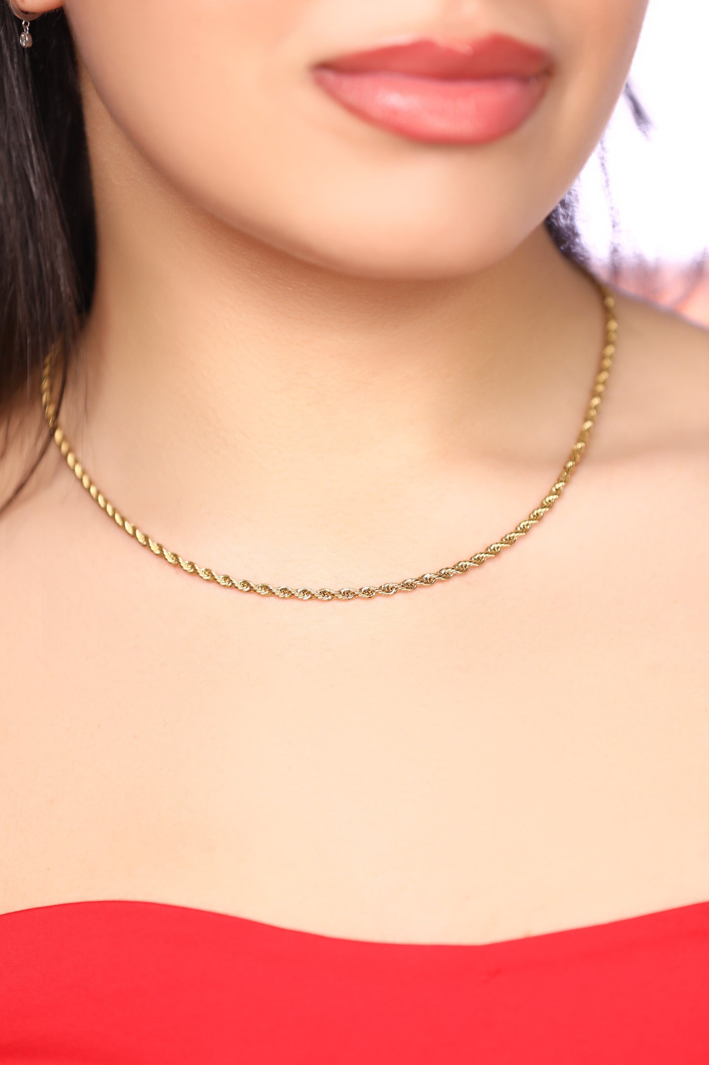 Rope Gold Necklace