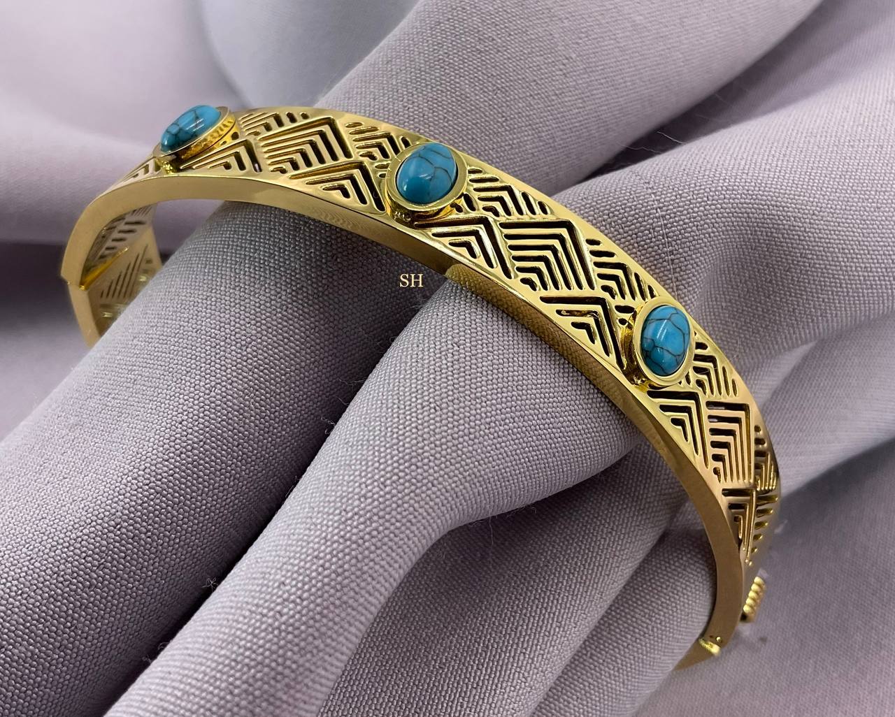 Turquois*Gold Bracelet