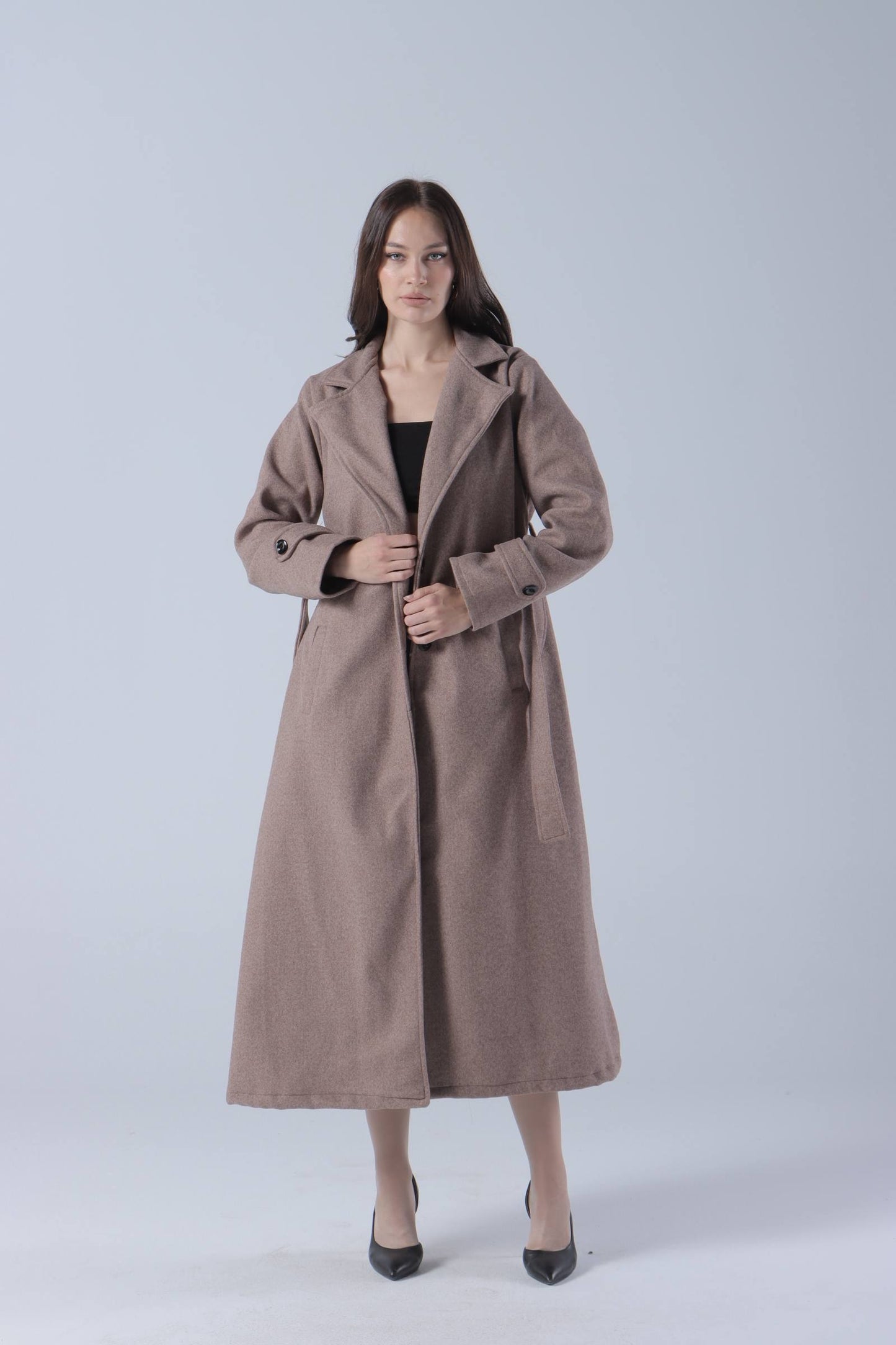 LONG WOOLEN COAT