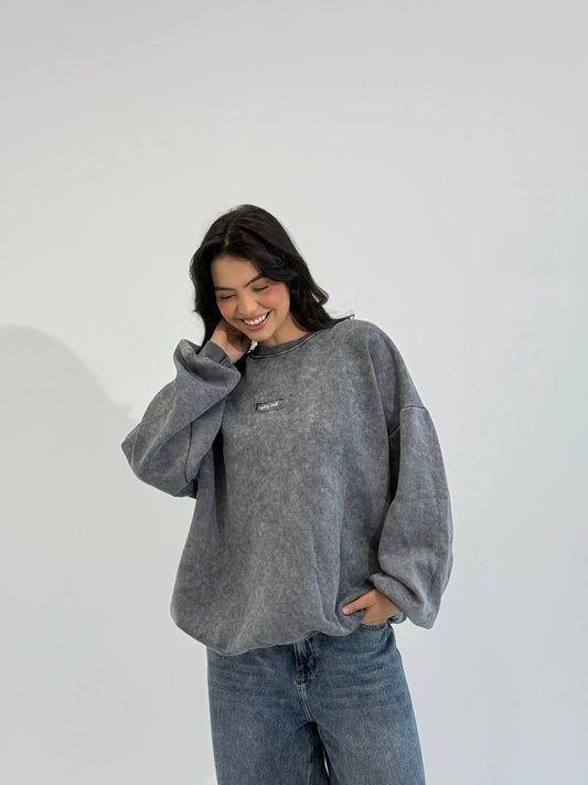 WASHED SWEATSHIRT