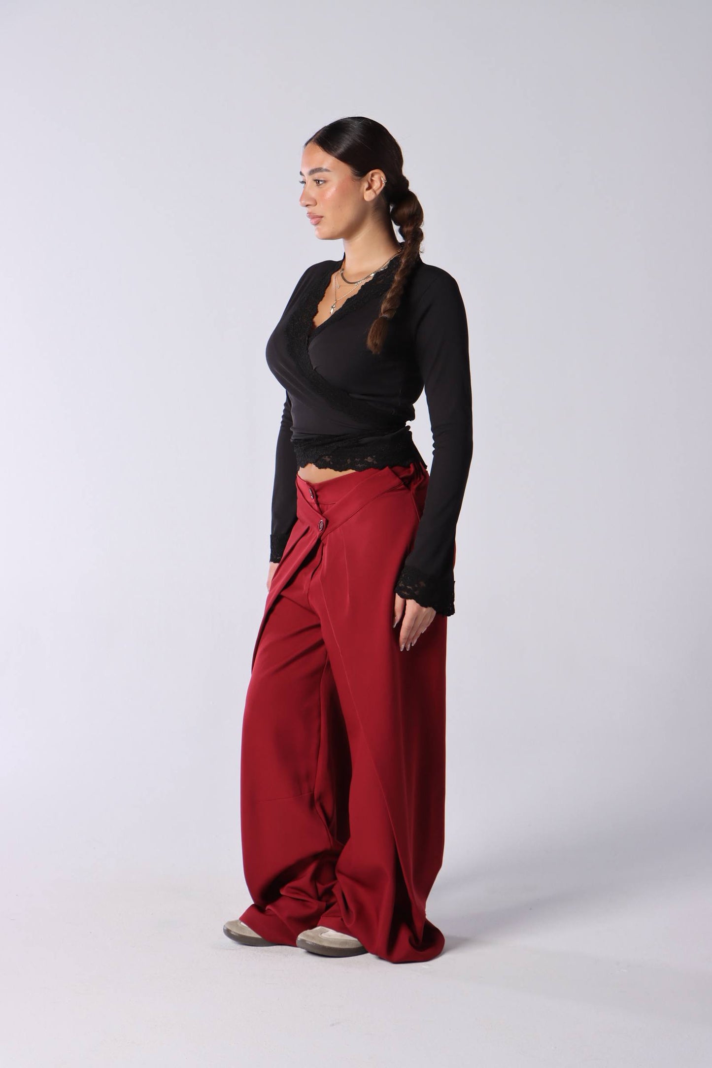 DOUBLE WAIST PANTS