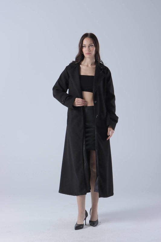 LONG WOOLEN COAT