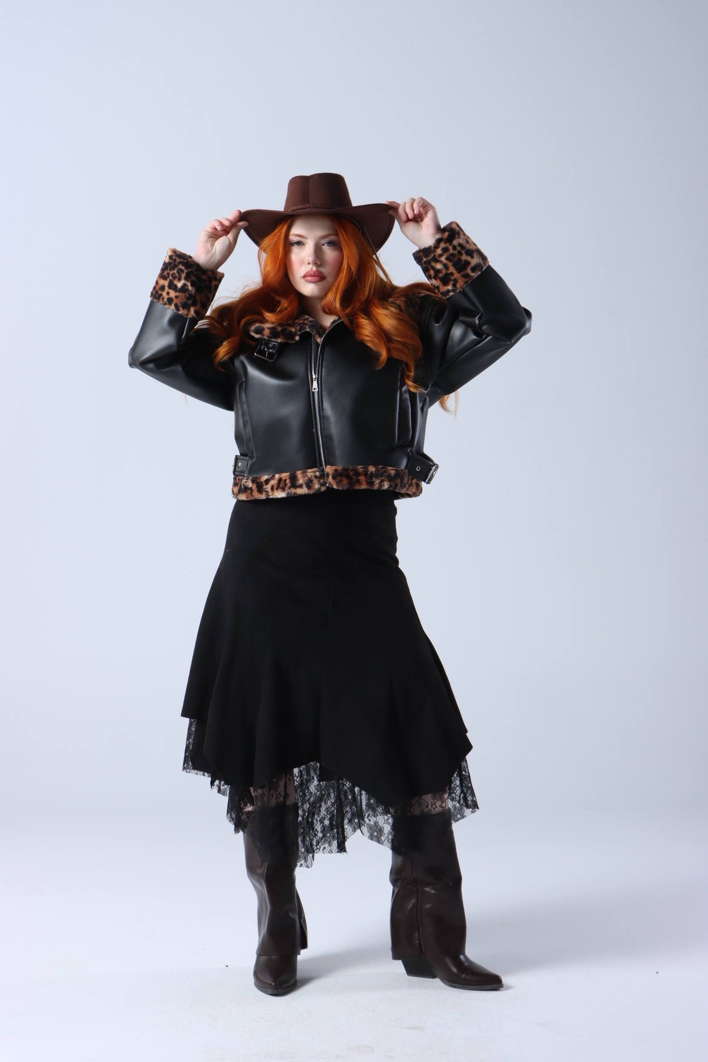 TIGER LEATHER JACKET