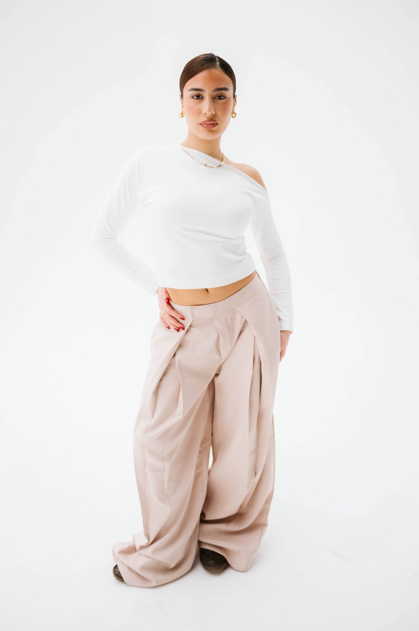 WIDE LEG PANTS 684