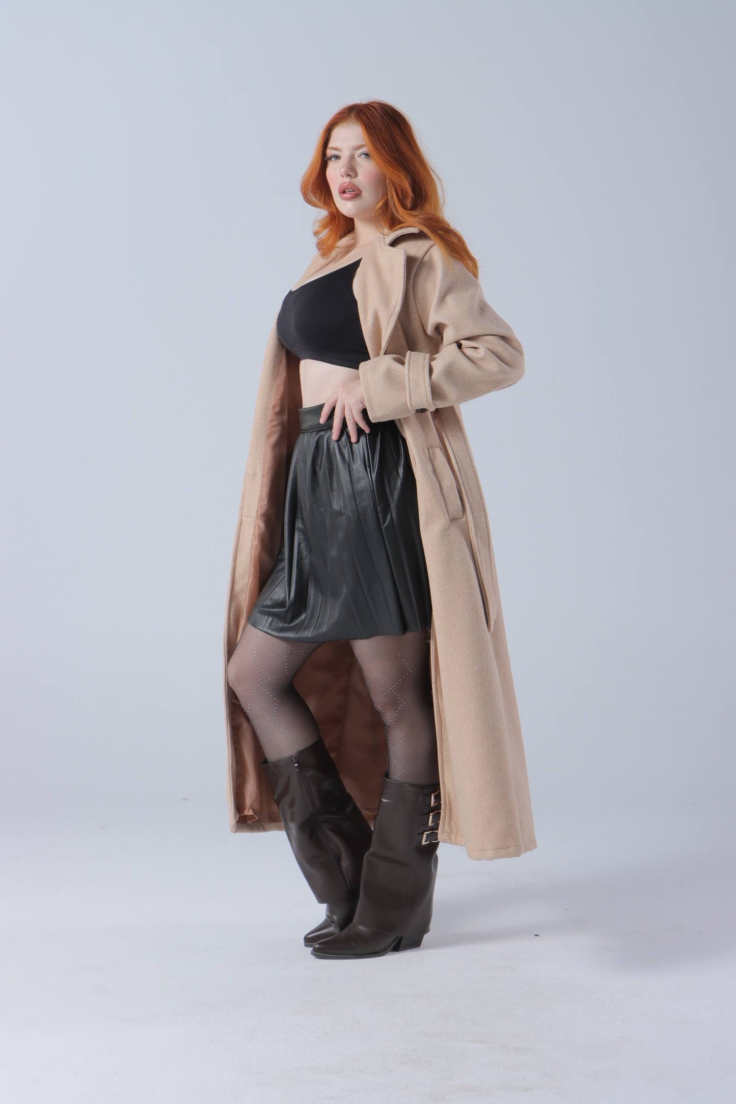 LONG WOOLEN COAT