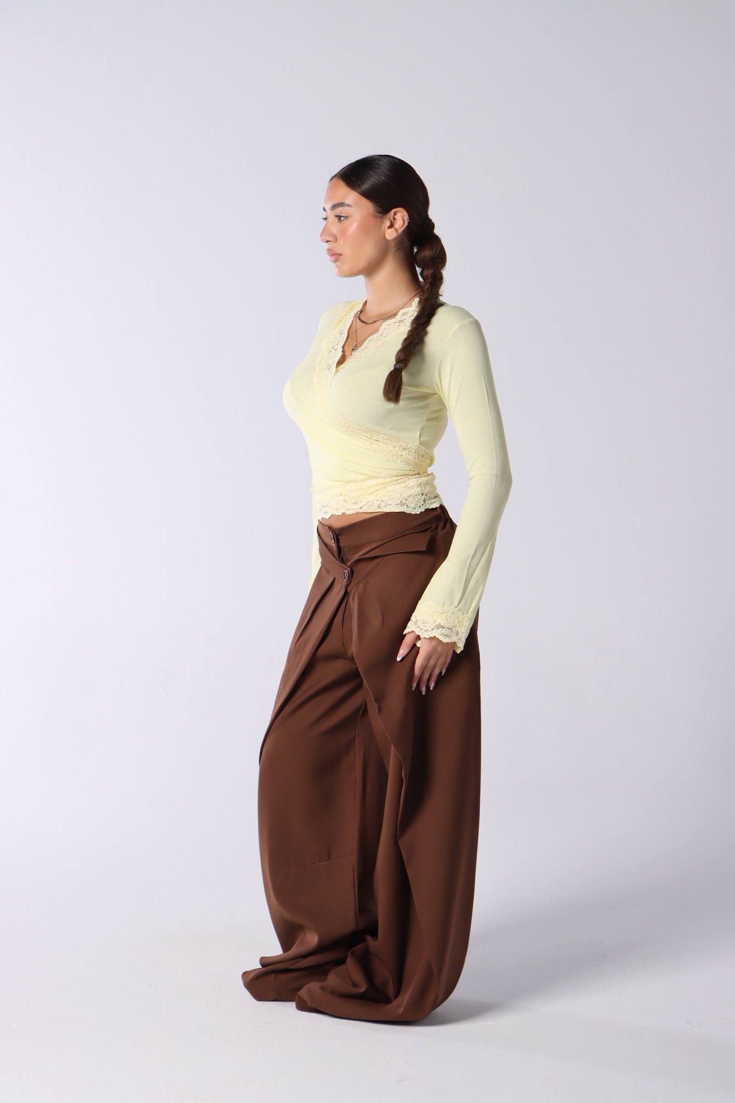 DOUBLE WAIST PANTS