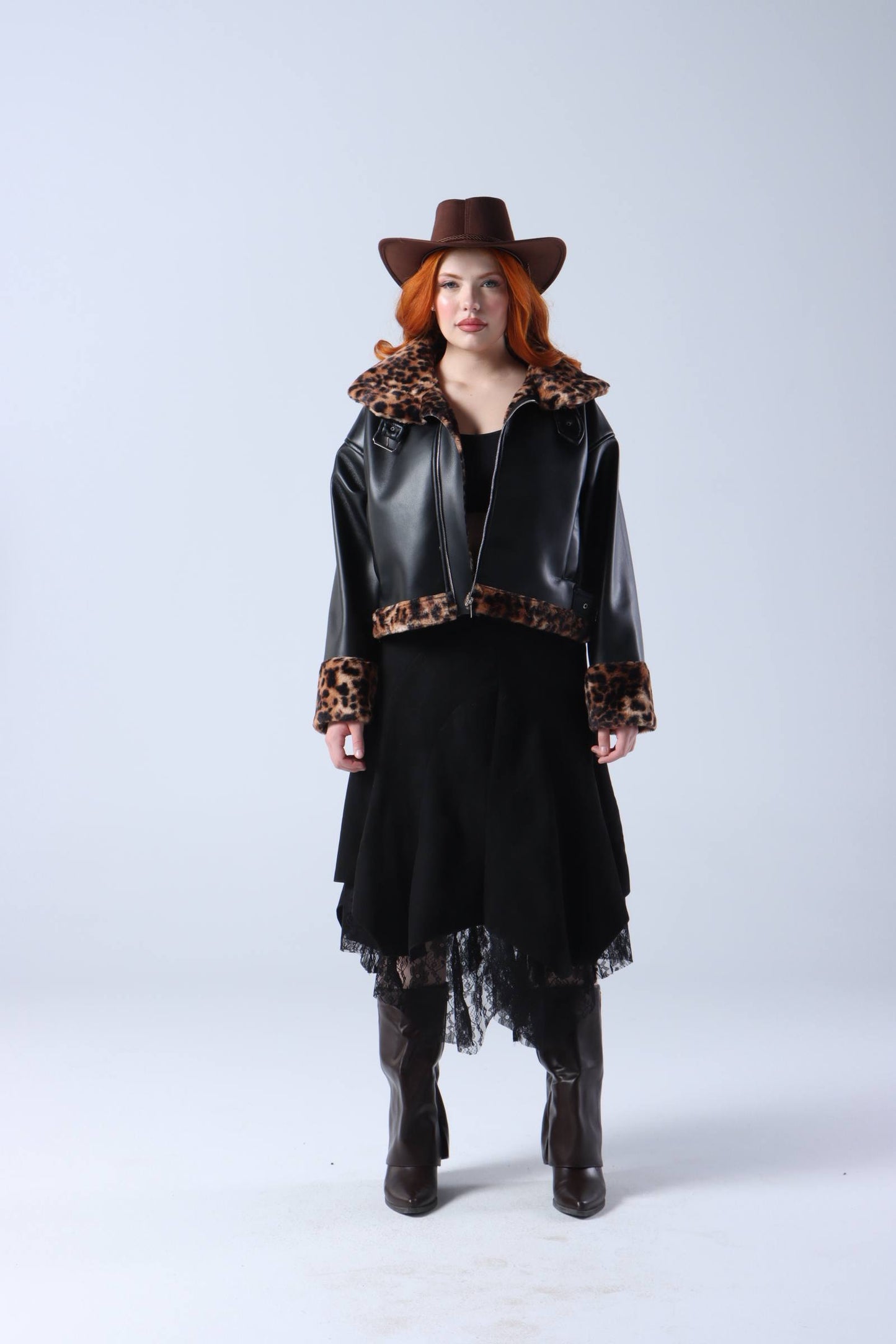 TIGER LEATHER JACKET