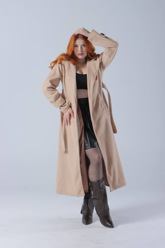 LONG WOOLEN COAT