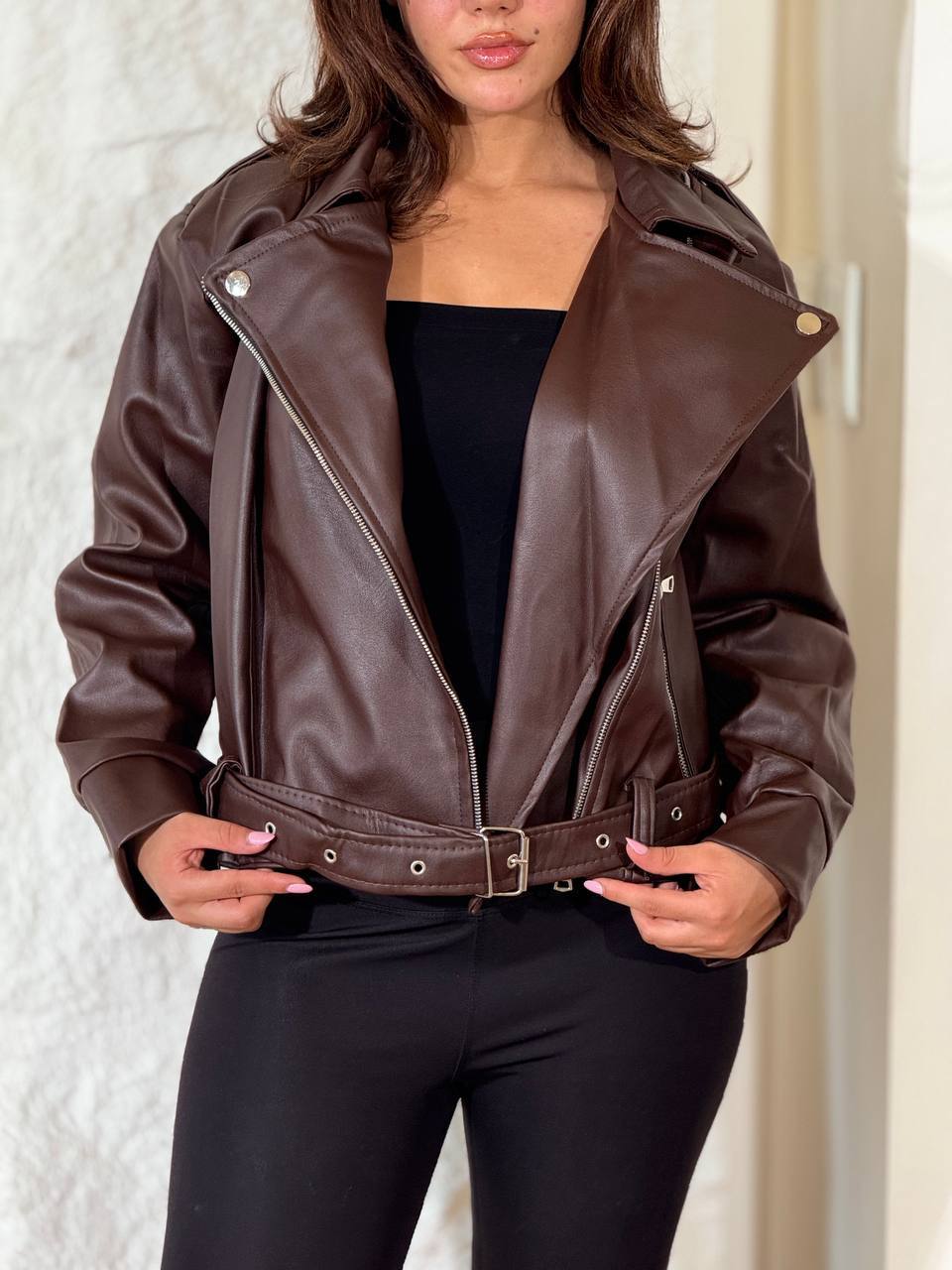 MEM LEATHER JACKET