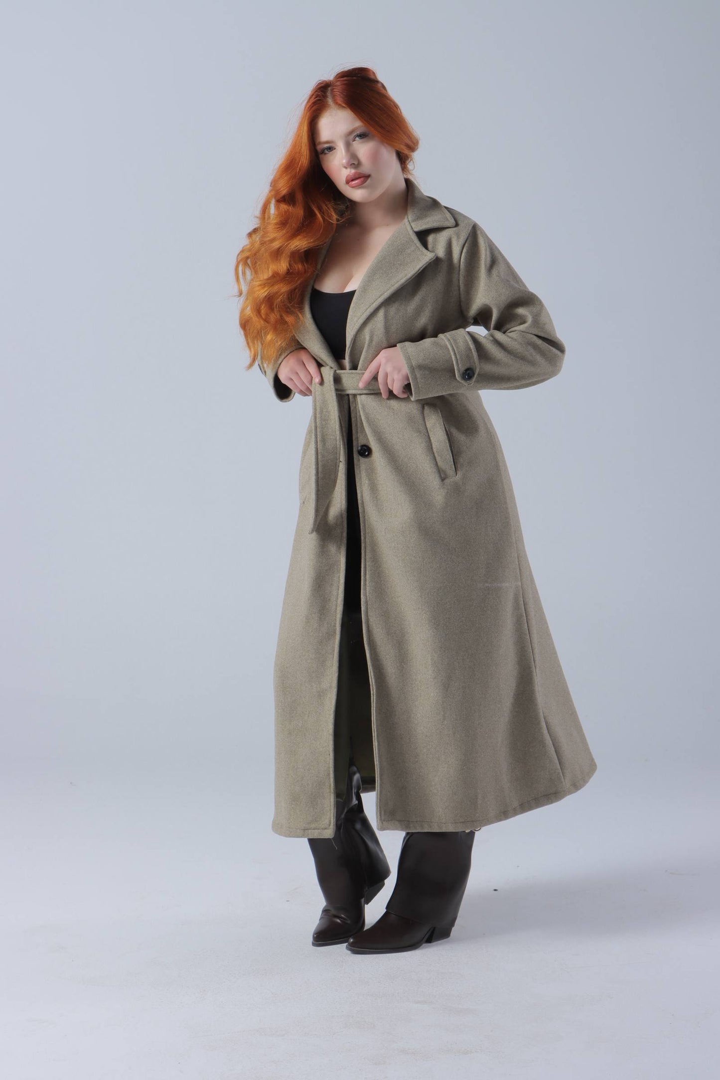 LONG WOOLEN COAT