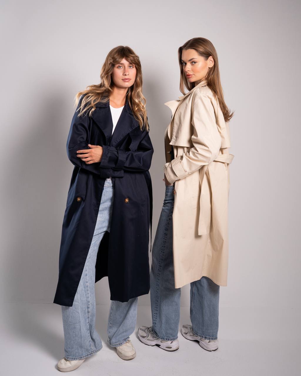 GABARDINE TRENCH COAT