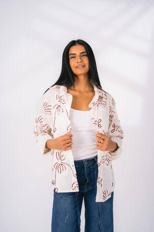 EMBROIDERED SHIRT