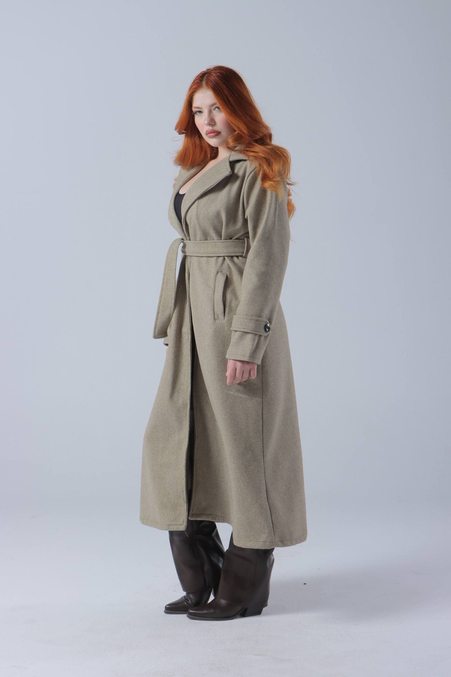 LONG WOOLEN COAT