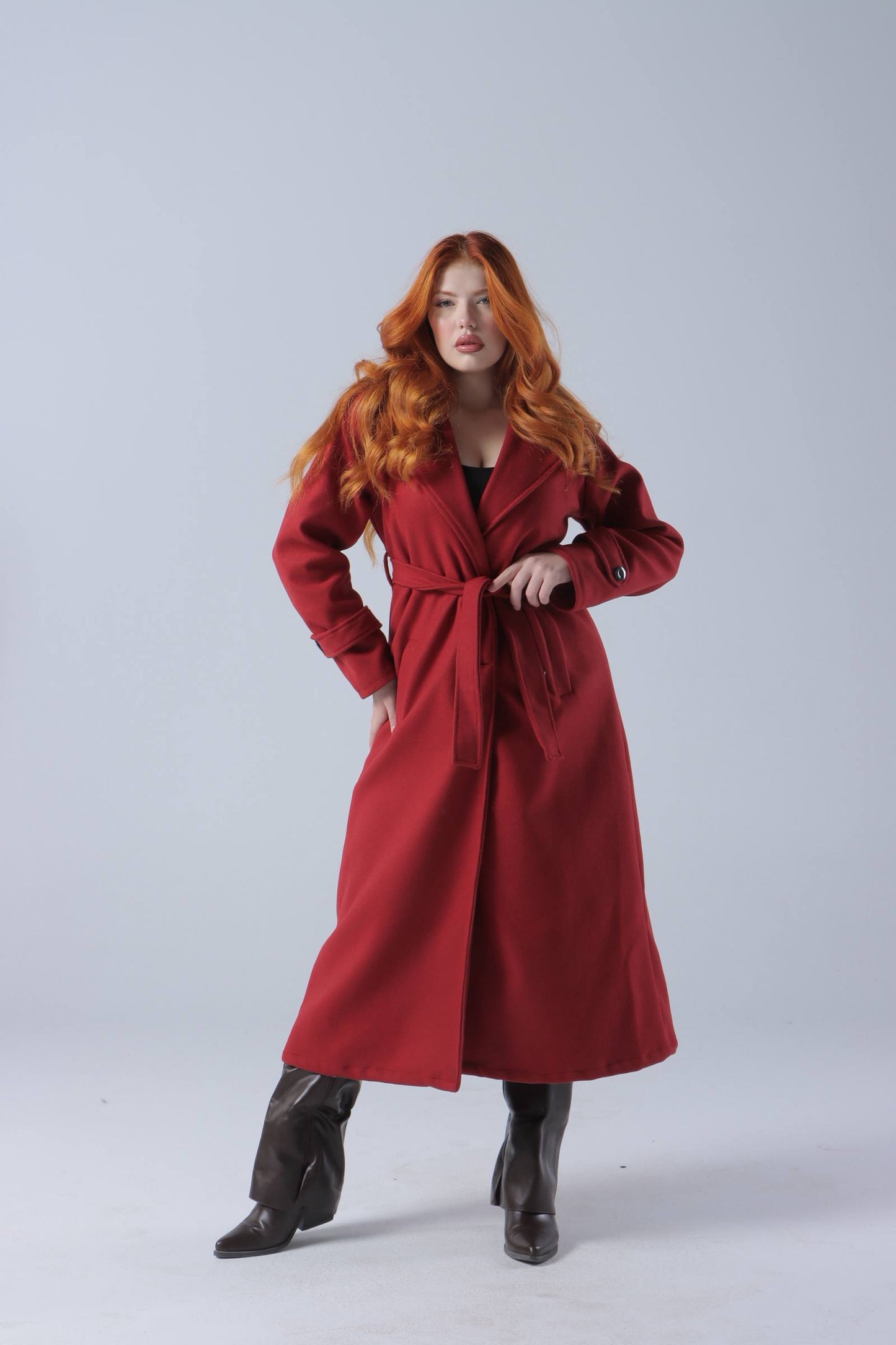 LONG WOOLEN COAT