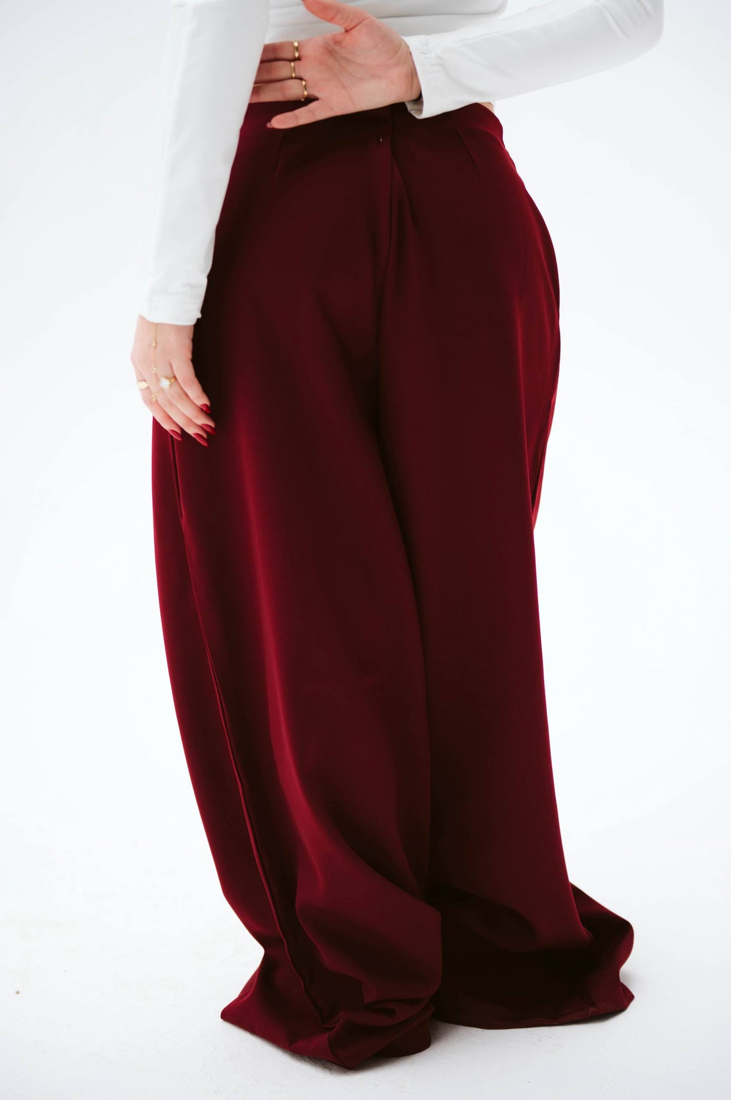 WIDE LEG PANTS 690