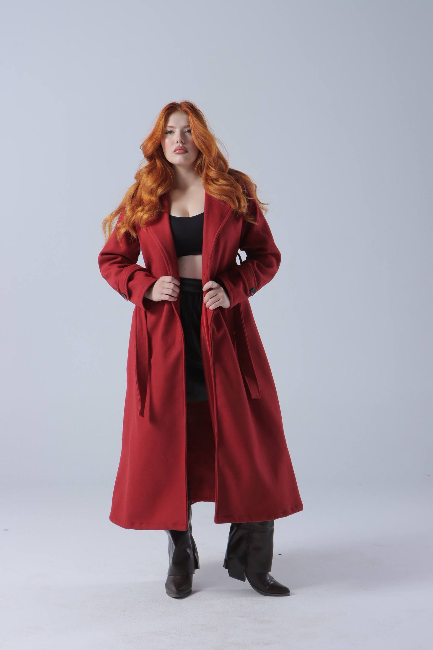 LONG WOOLEN COAT