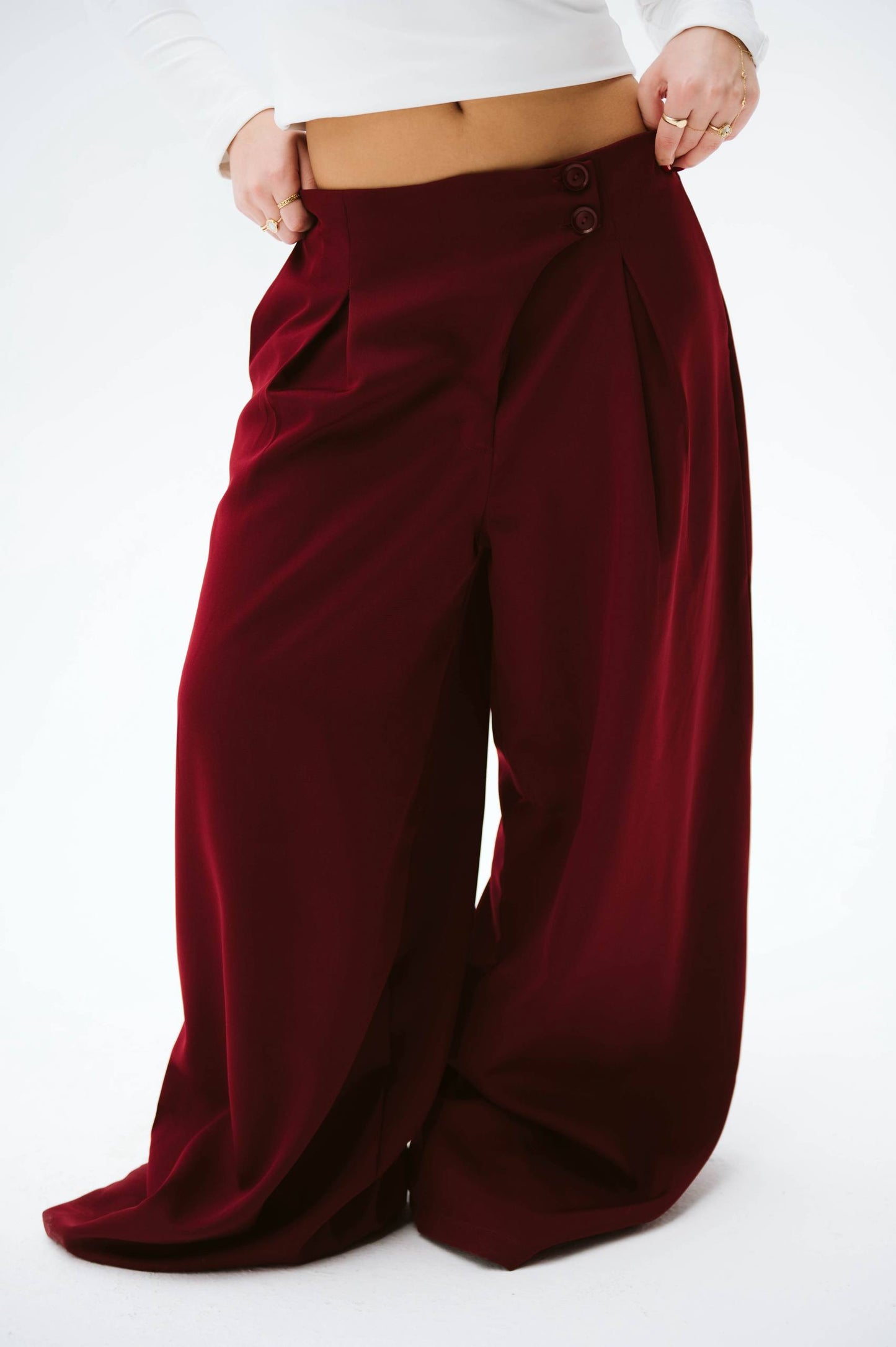 WIDE LEG PANTS 690