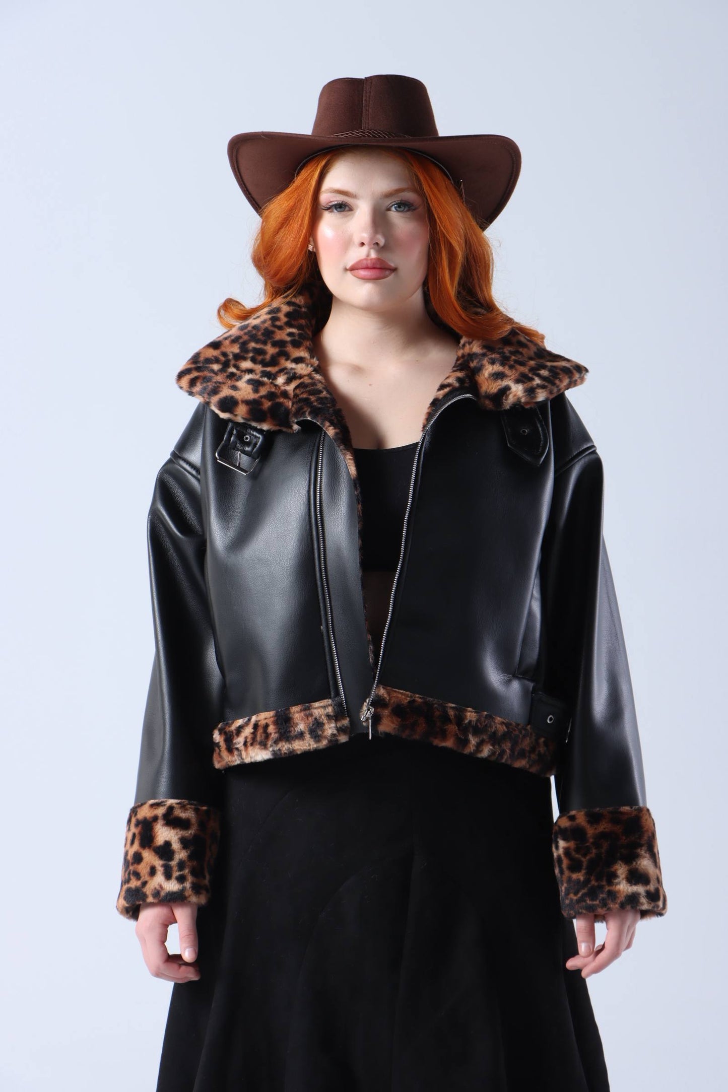 TIGER LEATHER JACKET