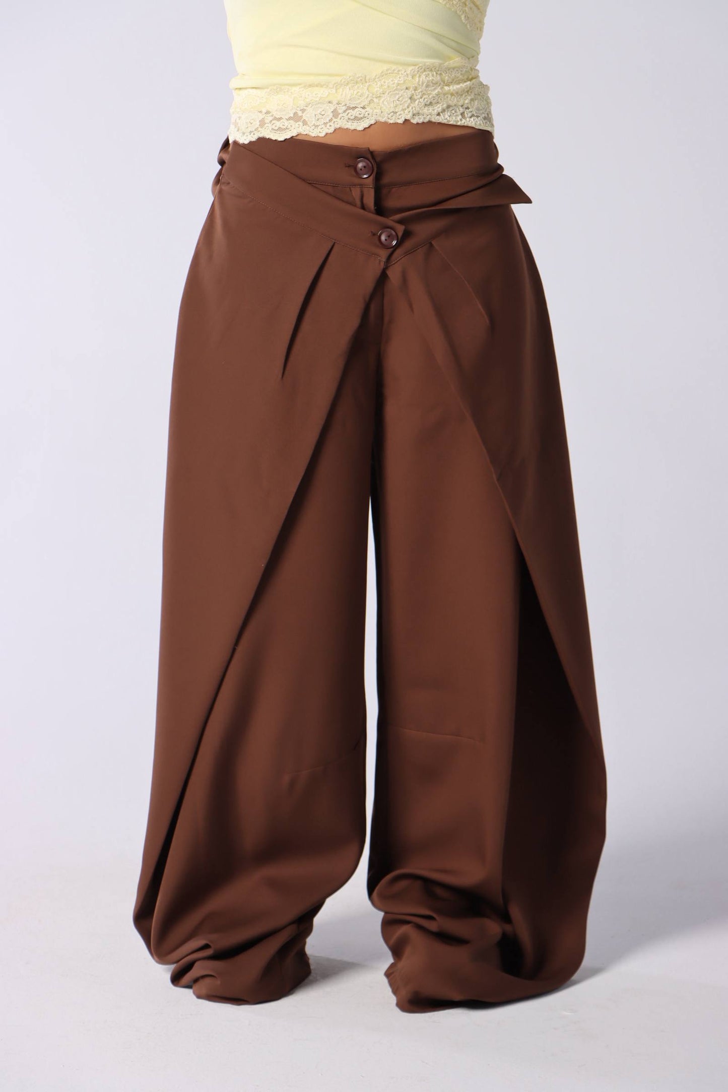 DOUBLE WAIST PANTS